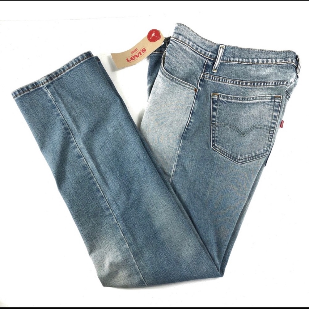 Men’s 569 loose straight Levi’s Blue Jeans 32x34 - Picture 2 of 10
